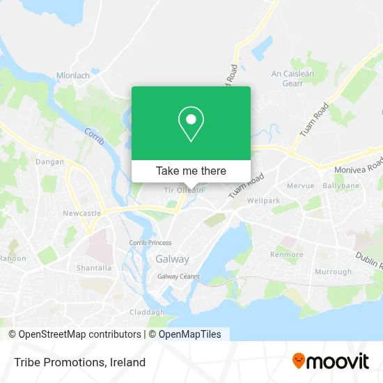 Tribe Promotions map