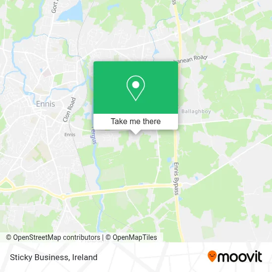 Sticky Business map