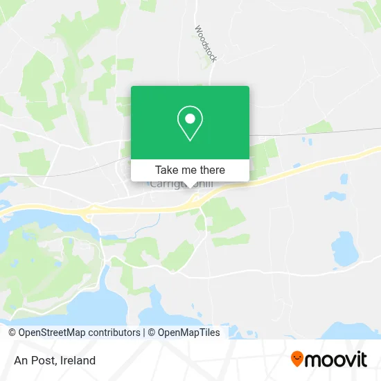 An Post map