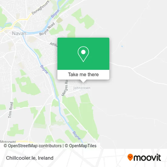 Chillcooler.Ie map