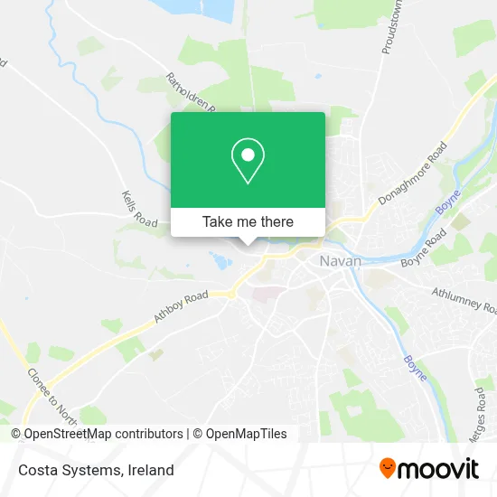 Costa Systems map
