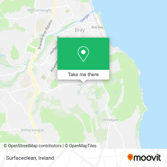 Surfaceclean map