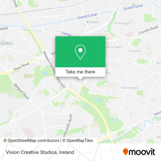 Vision Creative Studios map