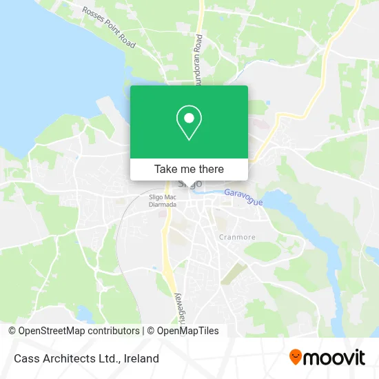Cass Architects Ltd. map