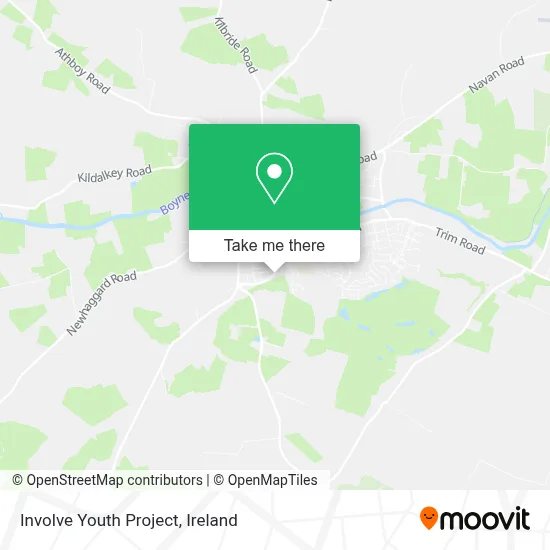 Involve Youth Project map