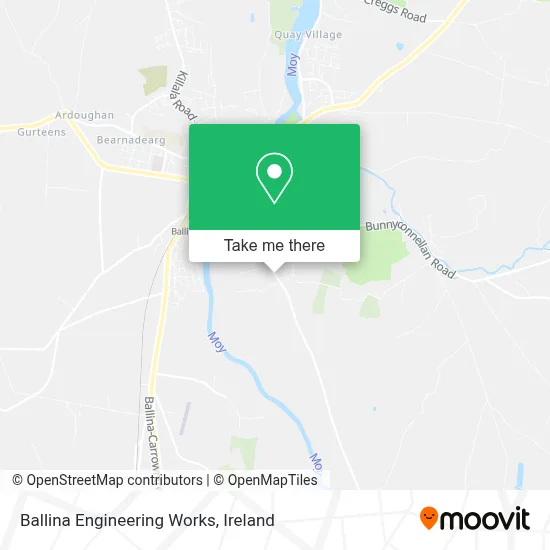 Ballina Engineering Works map