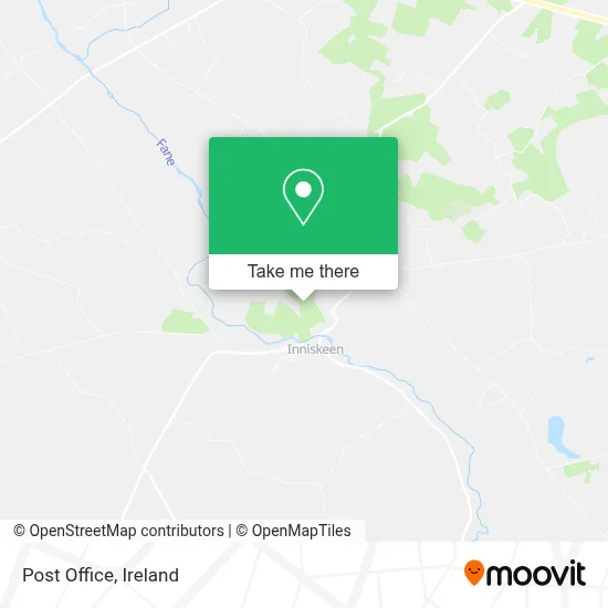Post Office map