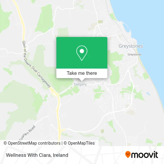 Wellness With Ciara map