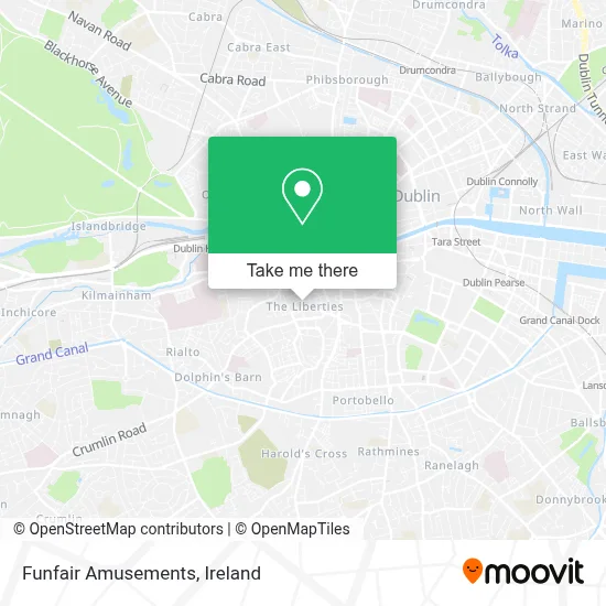 Funfair Amusements map