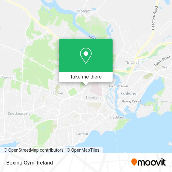 Boxing Gym map