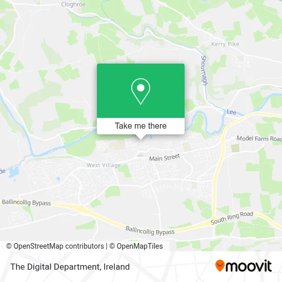 The Digital Department map