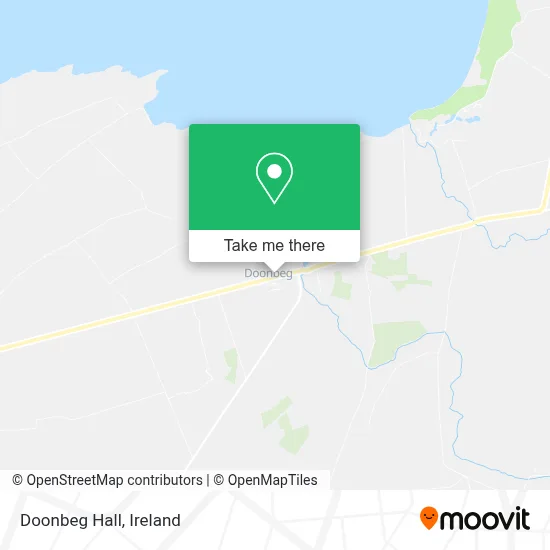 Doonbeg Hall map
