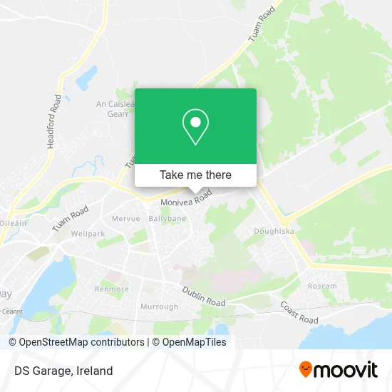DS Garage map