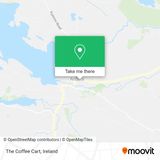The Coffee Cart map
