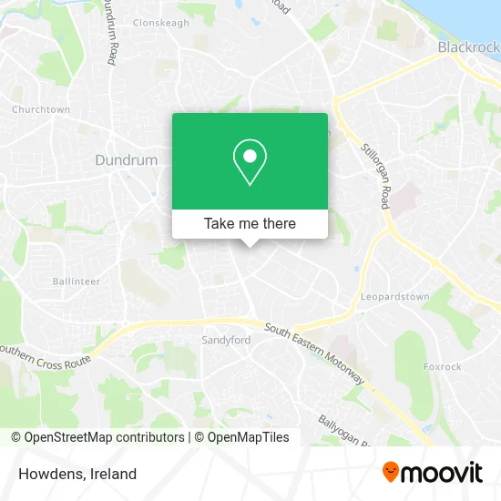 Howdens map