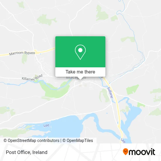 Post Office map
