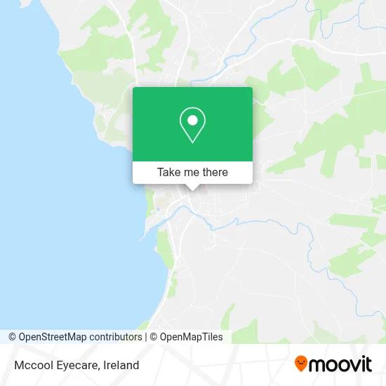 Mccool Eyecare map