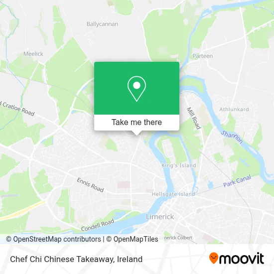 Chef Chi Chinese Takeaway map