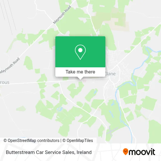 Butterstream Car Service Sales map