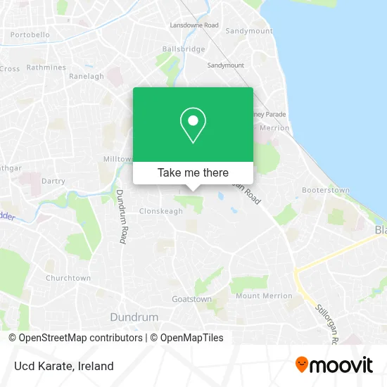 Ucd Karate map