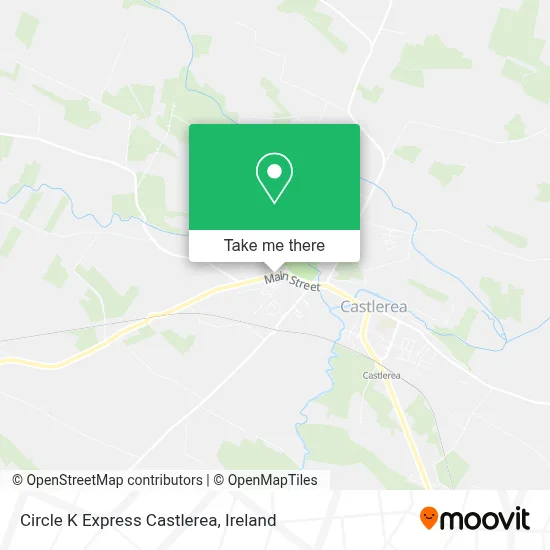 Circle K Express Castlerea map