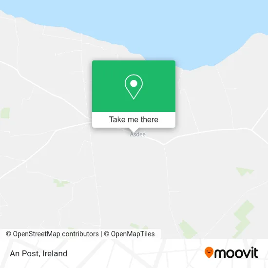 An Post map