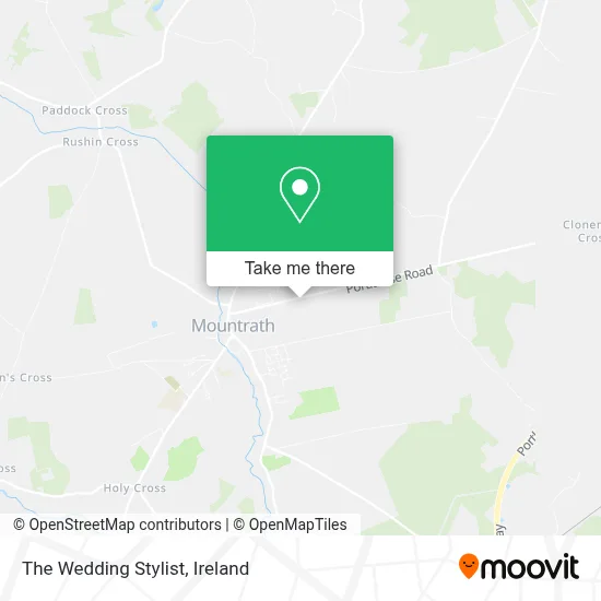 The Wedding Stylist map