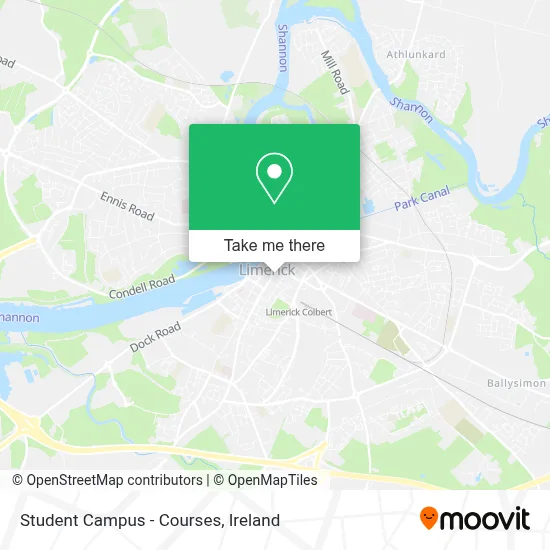 Student Campus - Courses map