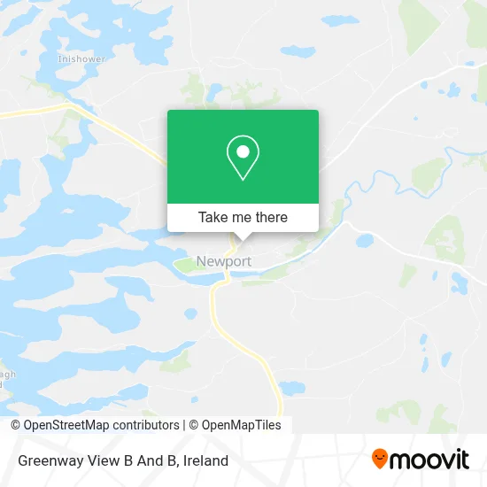 Greenway View B And B map