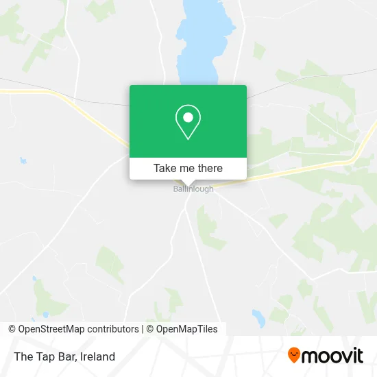 The Tap Bar map