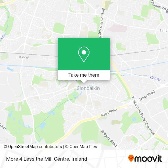 More 4 Less the Mill Centre map