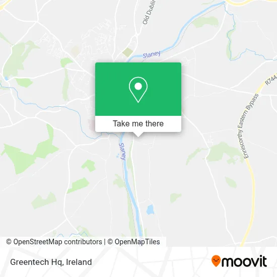Greentech Hq map