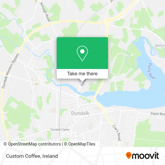 Custom Coffee map