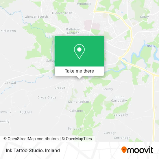 Ink Tattoo Studio map