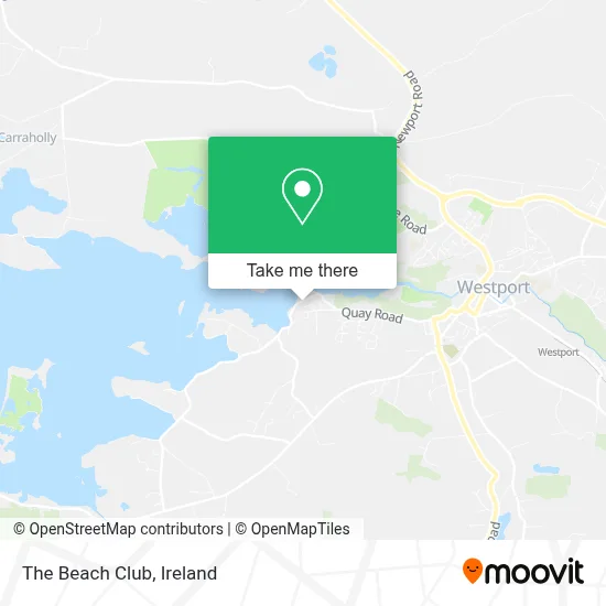 The Beach Club map