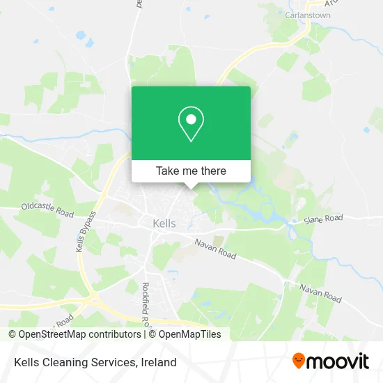Kells Cleaning Services map