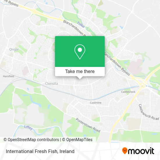 International Fresh Fish map