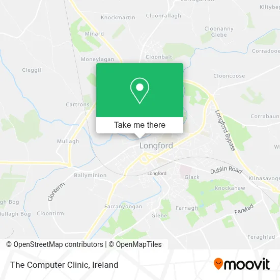 The Computer Clinic map
