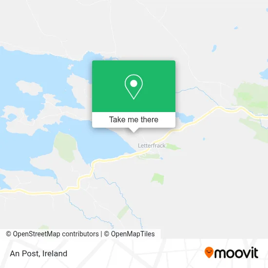 An Post map