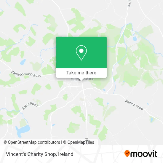 Vincent's Charity Shop map