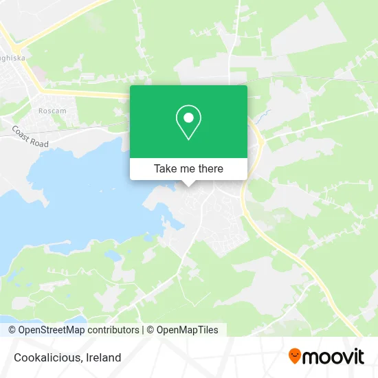 Cookalicious map