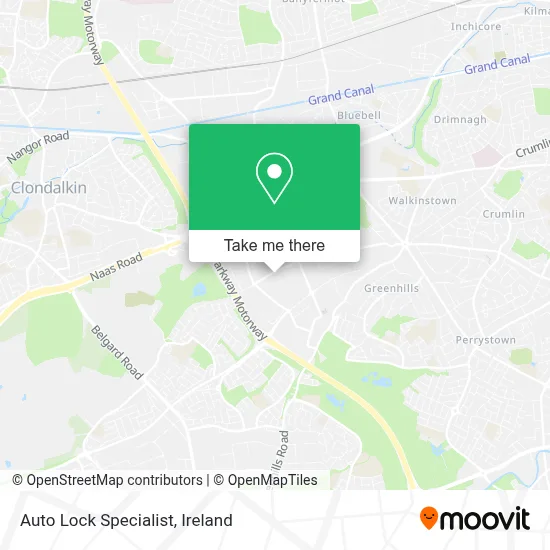 Auto Lock Specialist map