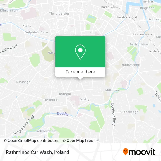 Rathmines Car Wash map