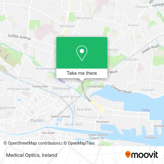 Medical Optics map