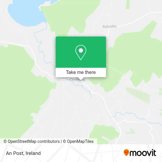 An Post map