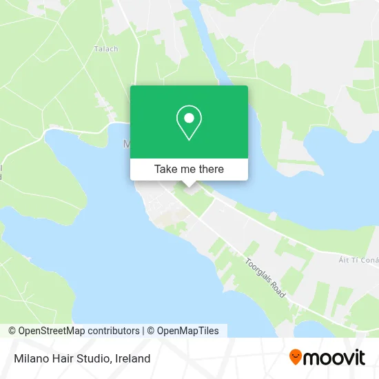Milano Hair Studio map