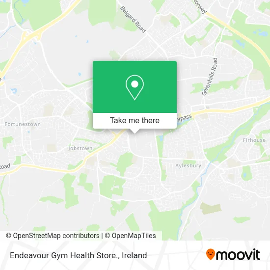 Endeavour Gym Health Store. map