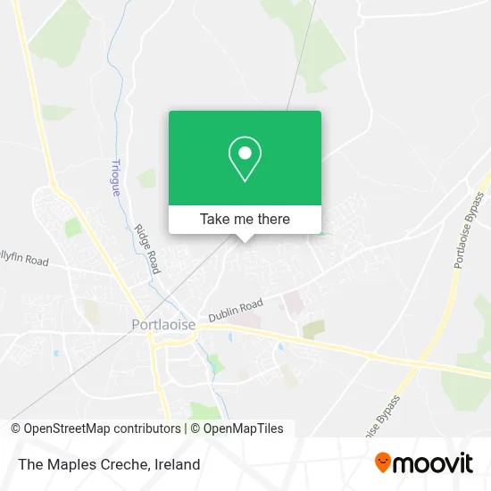 The Maples Creche map