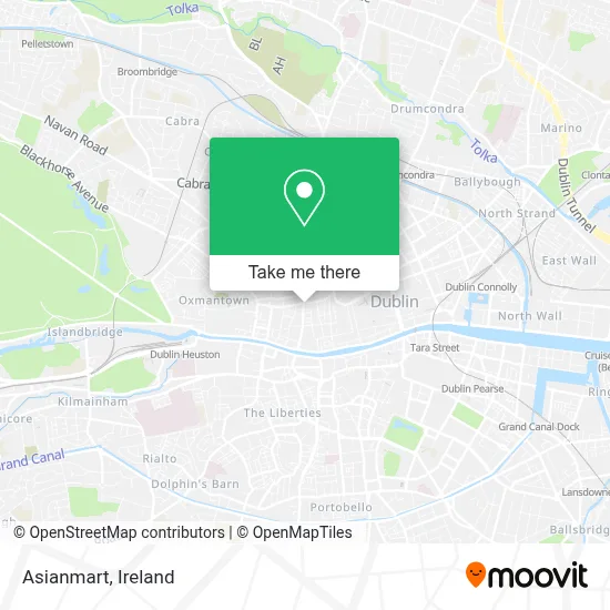 Asianmart map