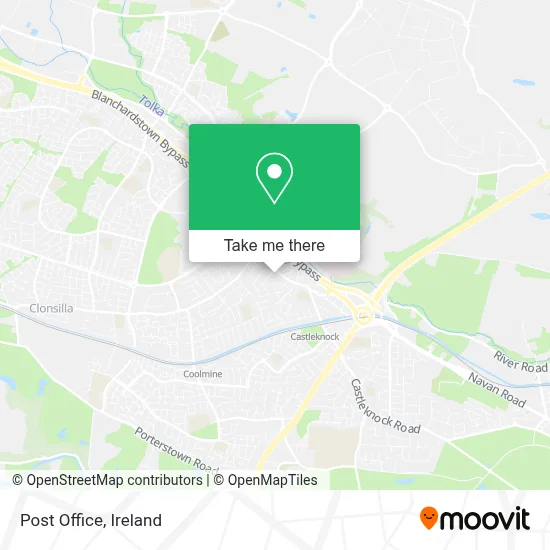 Post Office map